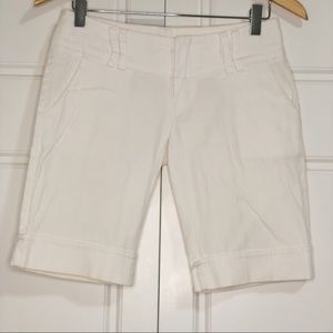 Seduction fashion capris white dress pant women